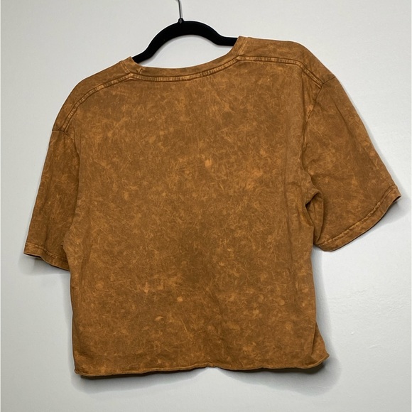 Social Culture- Acid Wash crop tee- Small - Picture 2 of 3